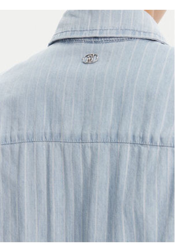 Liu Jo Kombinezon UA5156 D4989 Błękitny Regular Fit. Kolor: niebieski. Materiał: bawełna
