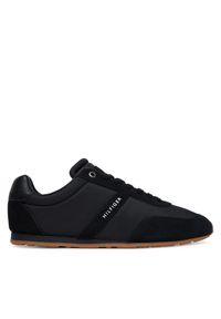 TOMMY HILFIGER - Tommy Hilfiger Sneakersy Th Lo Run Icon Summer Mix FM0FM05905 Czarny. Kolor: czarny. Materiał: materiał. Sport: bieganie #1