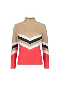 Golf damska turystyczne CMP 34L4216. Typ kołnierza: golf. Kolor: beżowy. Sport: golf #1