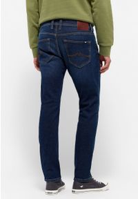 Mustang - Męskie Spodnie Jeansowe MUSTANG Oregon Slim Denim Blue 1015865 5000 801. Okazja: na co dzień. Stan: obniżony. Styl: casual, klasyczny, wizytowy #4
