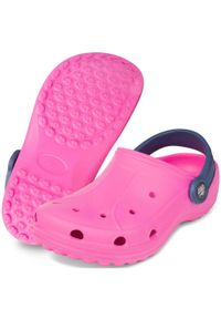 Klapki basenowe chodaki dla dzieci Aqua Speed Lima. Kolor: różowy, niebieski, wielokolorowy. Styl: sportowy
