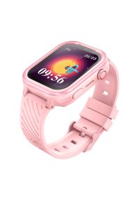 GARETT - Smartwatch Garett Kids Essa 4G Różowy. Rodzaj zegarka: smartwatch. Kolor: różowy. Styl: młodzieżowy