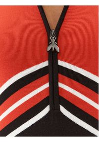 Patrizia Pepe Sukienka dzianinowa 8A1153/K7X5-XV87 Kolorowy Slim Fit. Materiał: wiskoza. Wzór: kolorowy #2