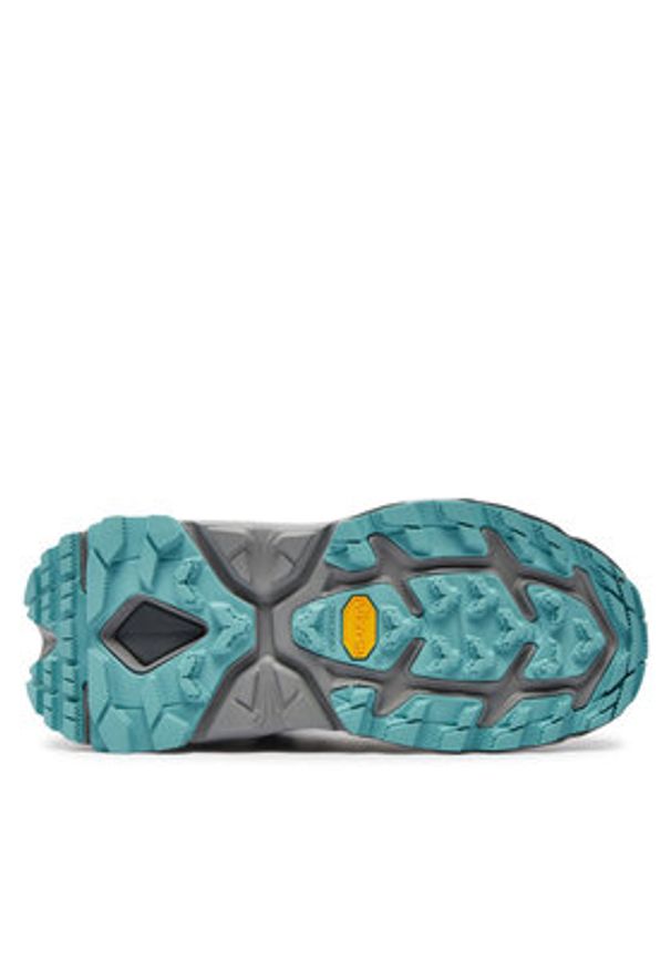 HOKA - Hoka Trekkingi Kaha 3 Gtx GORE-TEX 1123156 Szary. Kolor: szary. Materiał: skóra, nubuk