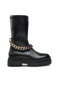 Badura Botki 3040-1 Czarny. Kolor: czarny. Materiał: skóra #2
