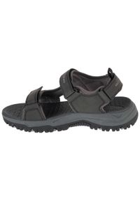 skechers - Sandały męskie, Prewitt - Rigdon. Kolor: czarny