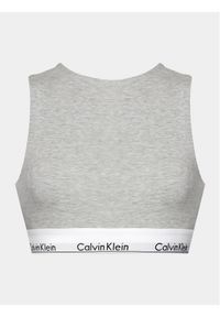 Calvin Klein Underwear Biustonosz top 000QF7626E Szary. Kolor: szary. Materiał: bawełna