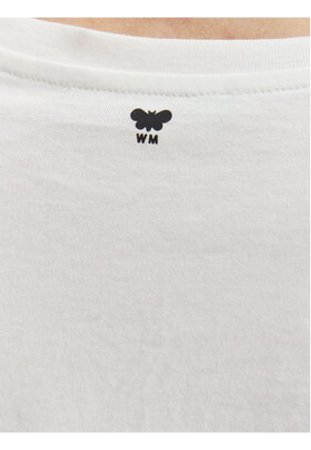 Weekend Max Mara T-Shirt Bora 2615971042 Biały Regular Fit. Kolor: biały. Materiał: bawełna