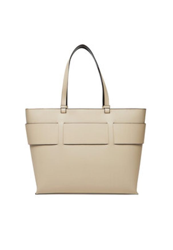 Armani Exchange Torebka 949127 0A874 U1092 Beżowy. Kolor: beżowy. Materiał: skórzane