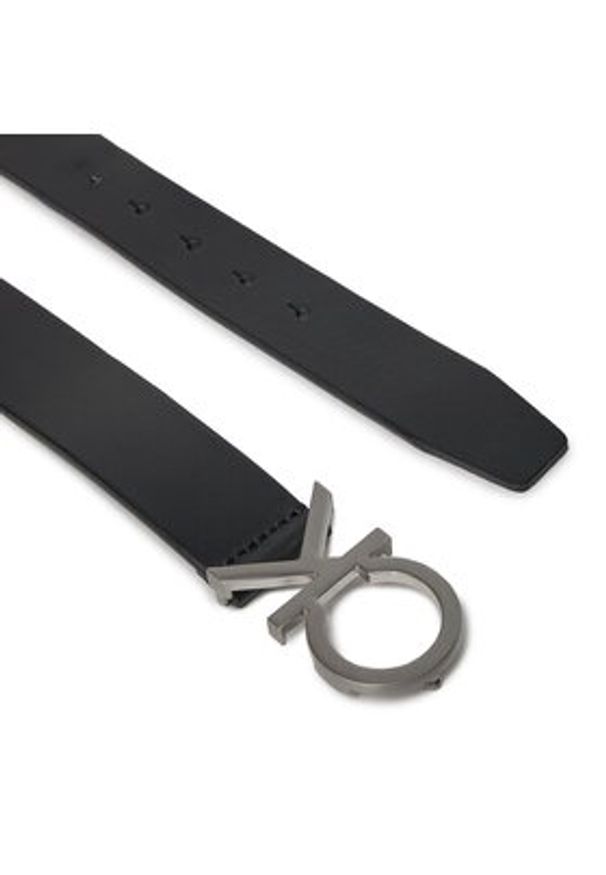 Calvin Klein Pasek Męski Ck Buckle Belt 35Mm K50K506849 Czarny. Kolor: czarny. Materiał: skóra