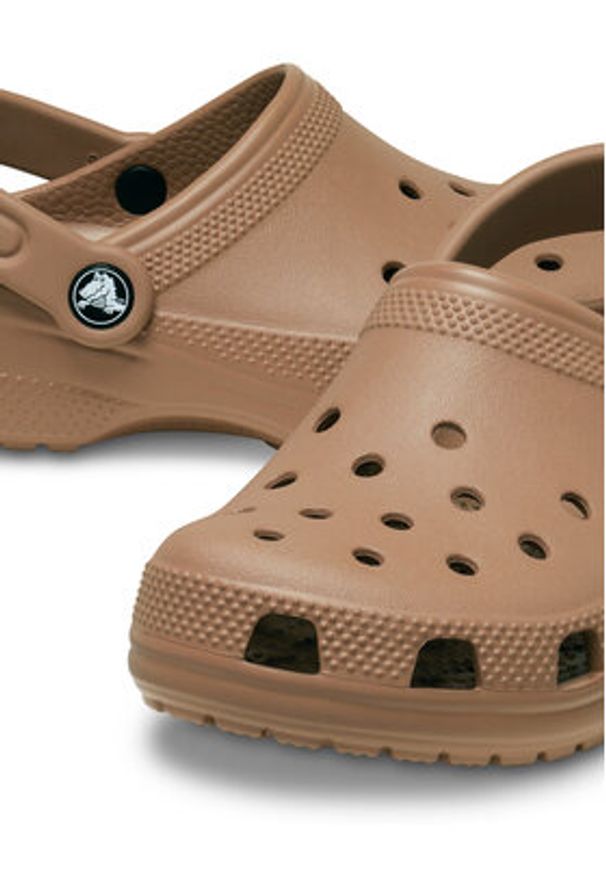 Crocs Klapki Toddler Classic Clog 206990 Brązowy. Kolor: brązowy
