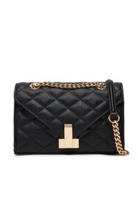 Aldo Torebka Chelsy 14076713 Czarny. Kolor: czarny. Materiał: skórzane
