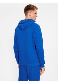 Under Armour Bluza Ua Rival Fleece Hoodie 1379757 Niebieski Loose Fit. Kolor: niebieski. Materiał: bawełna