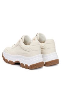 Guess Sneakersy FLFBRT PEL12 Écru. Materiał: skóra #4