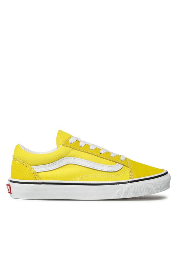 Vans Tenisówki Old Skool VN0A5EE67Z41 Żółty. Kolor: żółty. Materiał: zamsz, skóra