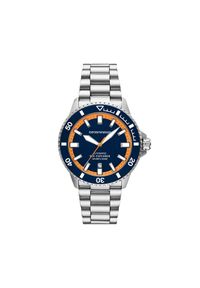 Zegarek Emporio Armani. Kolor: srebrny