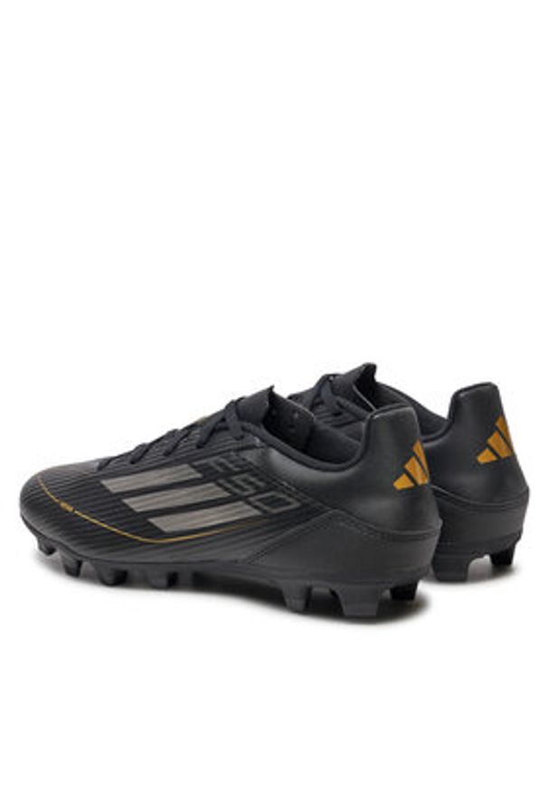 Adidas - adidas Buty do piłki nożnej F50 Club FxG IE0614 Czarny. Kolor: czarny. Materiał: skóra