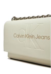 Calvin Klein Jeans Torebka K60K612221 Écru. Materiał: skórzane #6