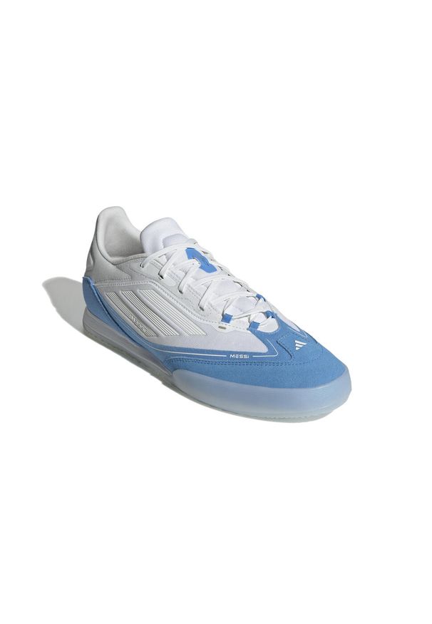 Adidas - Buty piłkarskie adidas Messi Freestyle Indoor IC. Kolor: biały. Materiał: materiał. Sport: piłka nożna