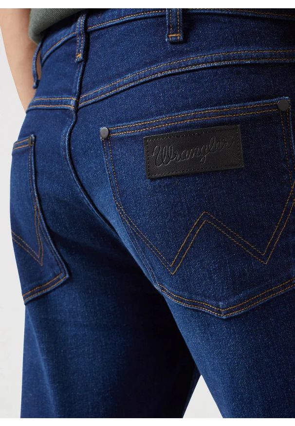 Wrangler - WRANGLER MĘSKIE SPODNIE JEANSOWE WRANGLER GREENSBORO NIGHT SHADE 112350837