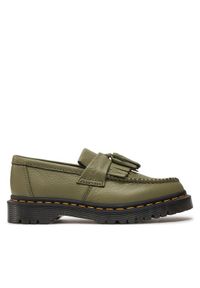 Dr. Martens Półbuty Adrian Virginia 31703357 Khaki. Kolor: brązowy. Materiał: skóra