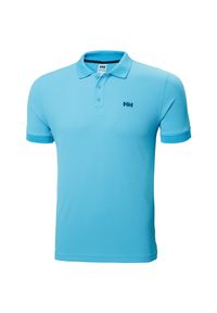 Polo Helly Hansen Driftline. Typ kołnierza: polo. Kolor: niebieski, zielony, wielokolorowy