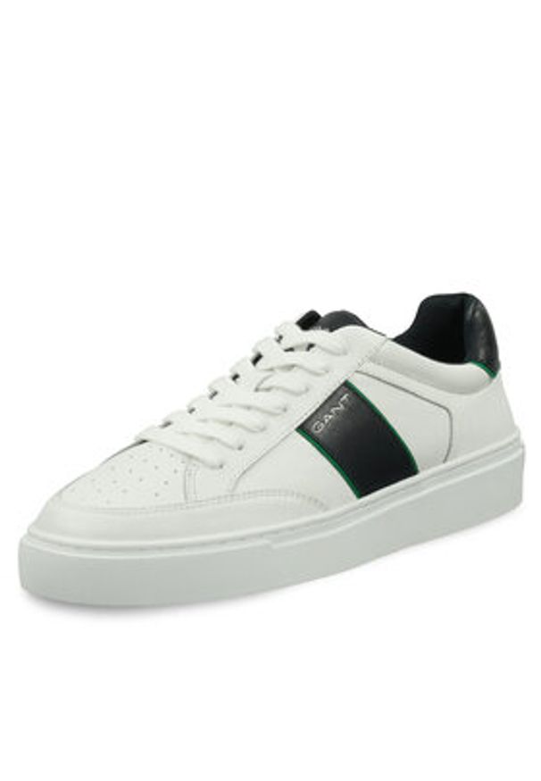 GANT - Gant Sneakersy 30631890 Biały. Kolor: biały. Materiał: skóra
