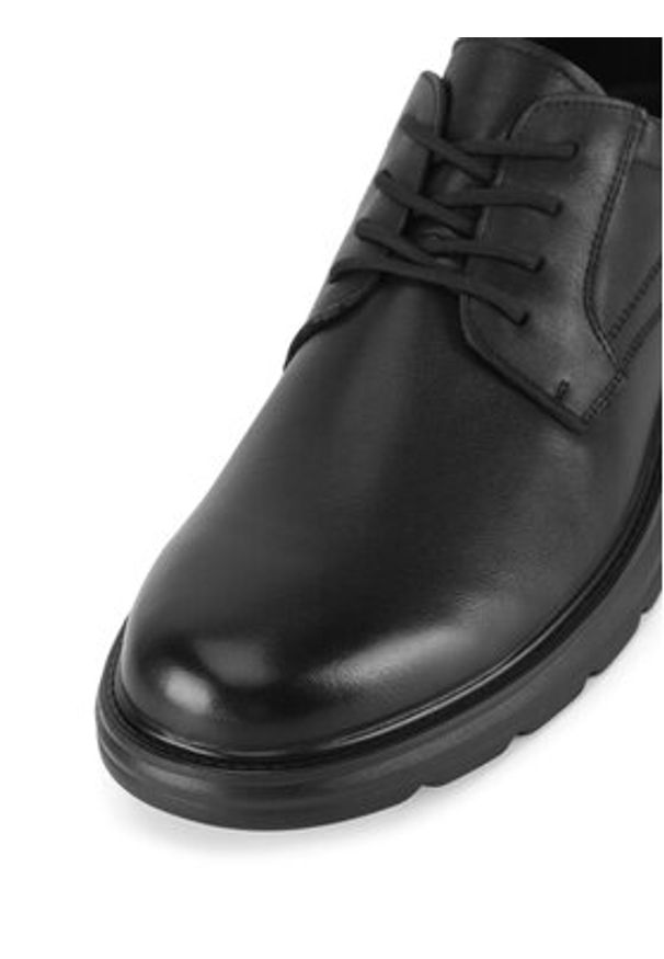 Sergio Bardi Półbuty MF1644-1Z Czarny. Kolor: czarny. Materiał: skóra