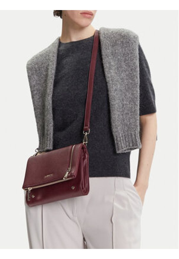 Lasocki Torebka LSK-K-028-06 Bordowy. Kolor: czerwony