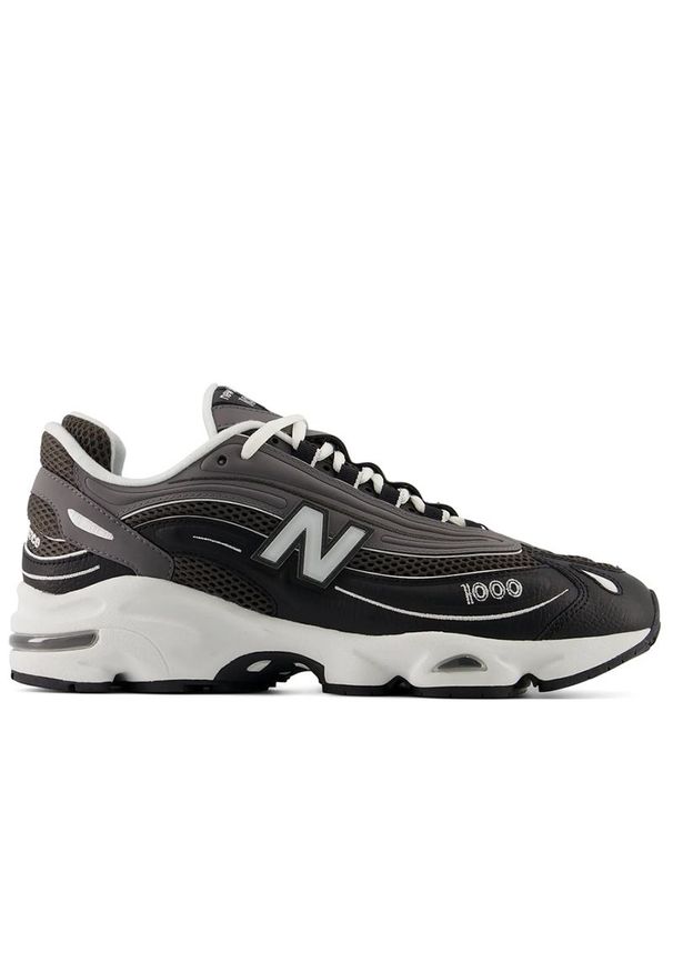 Buty unisex New Balance U10009QS - czarne. Kolor: czarny. Materiał: skóra. Szerokość cholewki: normalna