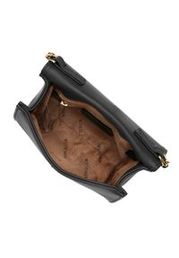 Wittchen - Damska listonoszka z ekoskóry na łańcuszku mała czarna. Kolor: czarny. Wzór: haft, geometria. Dodatki: z haftem. Materiał: skórzane. Rozmiar: małe. Styl: elegancki, wizytowy #5