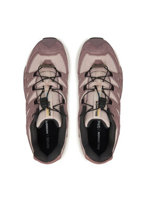 salomon - Salomon Sneakersy Xc Roam Leather L49122800 Różowy. Kolor: różowy. Materiał: zamsz, skóra