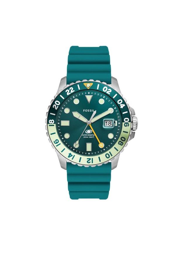 Zegarek Fossil. Kolor: turkusowy