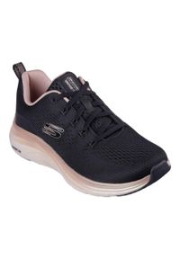 skechers - Buty do chodzenia damskie Skechers Vapor Foam Midnight Glimmer. Zapięcie: sznurówki. Kolor: czarny, różowy, wielokolorowy. Materiał: syntetyk, tkanina, materiał. Szerokość cholewki: normalna. Sport: turystyka piesza