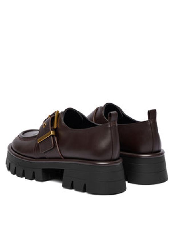 MICHAEL Michael Kors Loafersy Colby 40F4COFP1L Brązowy. Kolor: brązowy. Materiał: skóra