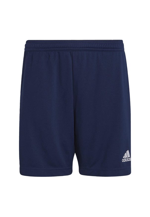Adidas - Entrada 22 Training Shorts. Kolor: niebieski. Materiał: poliester. Sport: piłka nożna