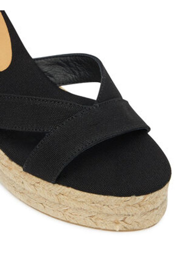Castañer Espadryle Bruna/8ED/001025761 Czarny. Kolor: czarny. Materiał: materiał