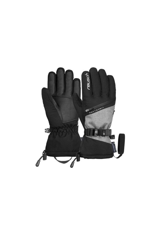Półrękawiczki Reusch R-TEX® XT. Kolor: szary, czarny, wielokolorowy. Sezon: zima. Sport: turystyka piesza