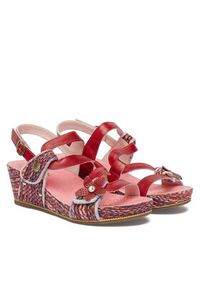 Laura Vita Sandały Beclindao 20 Czerwony. Kolor: czerwony. Materiał: skóra #5