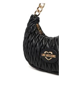 Love Moschino - LOVE MOSCHINO Torebka JC4014PP1NLH0000 Czarny. Kolor: czarny. Materiał: skórzane