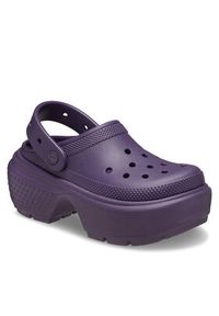 Crocs Klapki Stomp Clog 209350 Fioletowy. Kolor: fioletowy #4