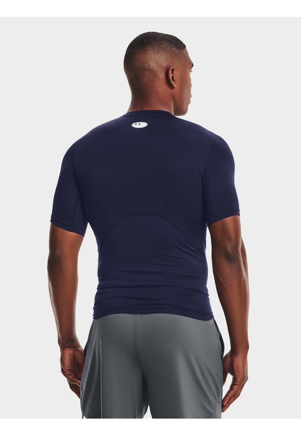 Koszulka Under Armour Heat Gear (1361518-410). Kolor: niebieski. Sport: fitness