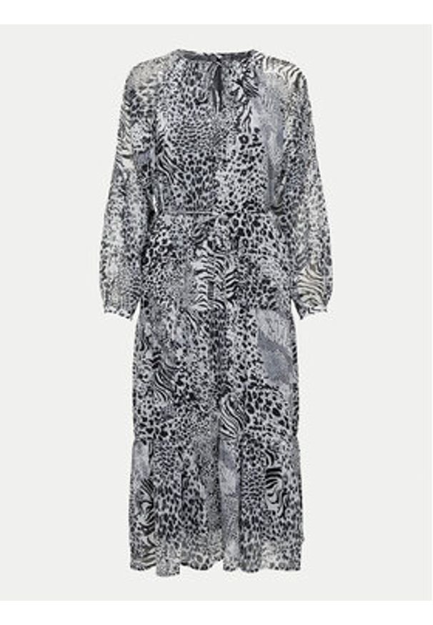 only - ONLY Sukienka codzienna Ria 15329223 Szary Regular Fit. Okazja: na co dzień. Kolor: szary. Materiał: syntetyk. Typ sukienki: proste. Styl: casual