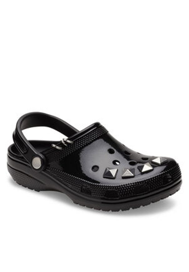 Crocs Klapki Classic Studded Clog 210390 Czarny. Kolor: czarny