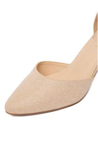 Jenny - JENNY Czółenka CEO-SW25-5 02 Beżowy. Kolor: beżowy. Materiał: materiał #3