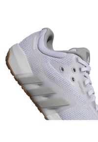 Adidas - Buty adidas Dropset Trainers W GX7959 białe. Zapięcie: sznurówki. Kolor: biały. Materiał: guma, materiał. Szerokość cholewki: normalna. Sport: fitness