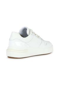 Geox sneakersy skórzane D DALYLA A kolor biały D35QFA 08502 C1000. Nosek buta: okrągły. Zapięcie: sznurówki. Kolor: biały. Materiał: skóra #4