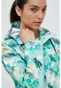 Helly Hansen kurtka przeciwdeszczowa. Okazja: na co dzień. Kolor: zielony. Styl: casual #4