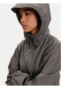 Rains Kurtka przeciwdeszczowa Storm Breaker W3 18370 Szary Regular Fit. Kolor: szary. Materiał: syntetyk #3
