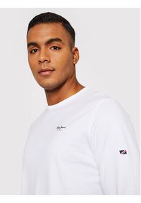 Pepe Jeans Longsleeve Original Basic 2 Long N PM508211 Biały Slim Fit. Kolor: biały. Materiał: bawełna. Długość rękawa: długi rękaw #5